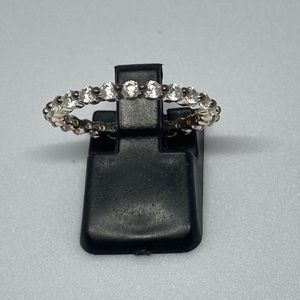 925 ring with CZ’s all around the band (204)